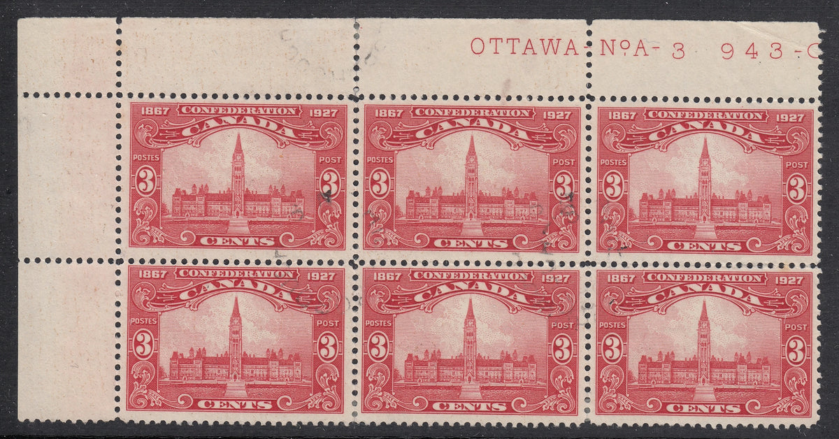 0143CA2104 - Canada #143 - Plate Block