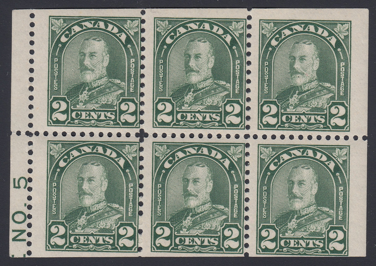 0164CA1805 - Canada #164avi - Mint Booklet Pane