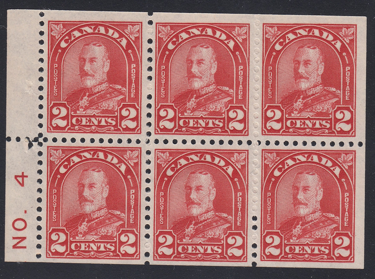 0165CA1708 - Canada #165bii - Mint Booklet Pane