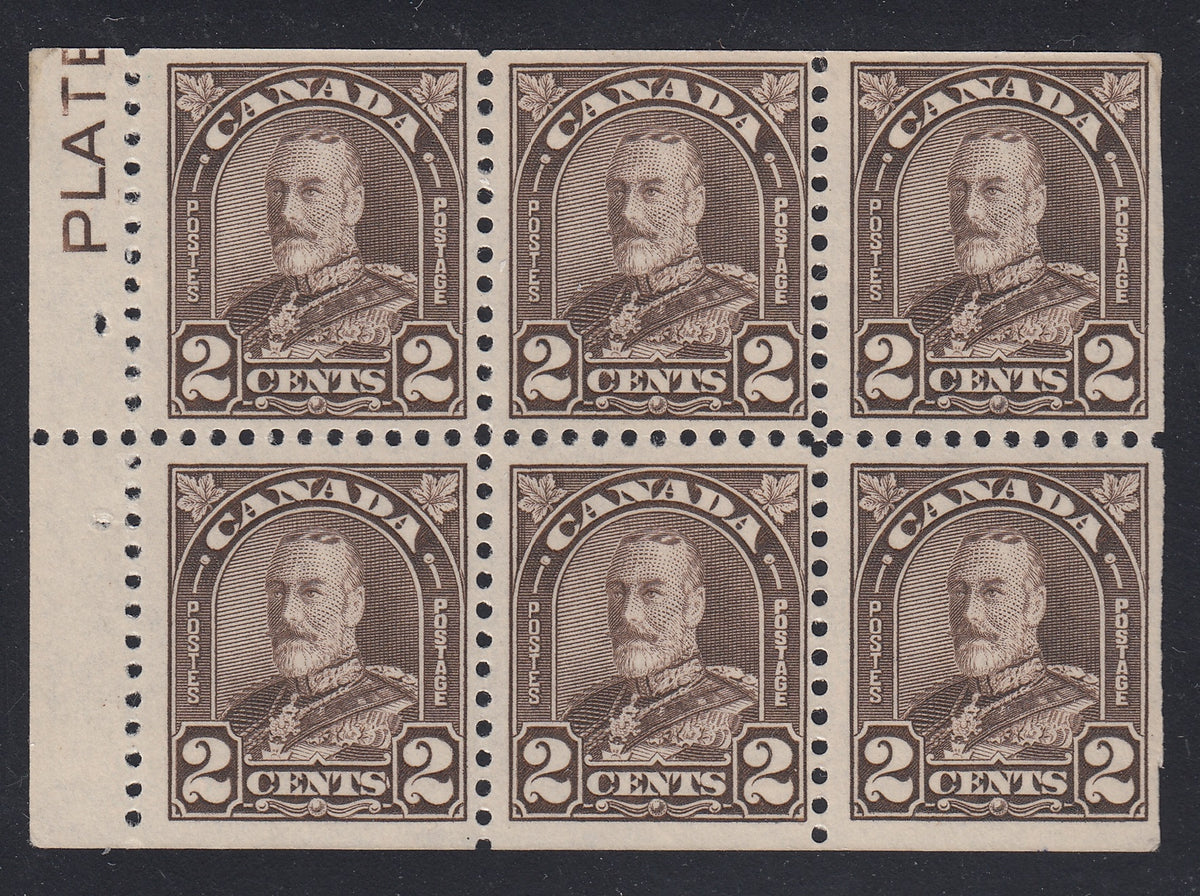 0166CA1711 - Canada #166ci - Mint Booklet Pane