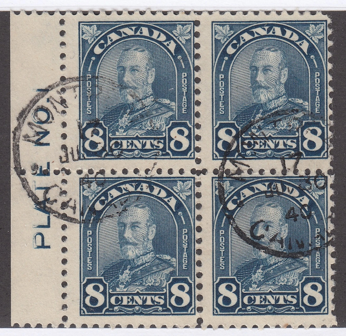 0171CA2104 - Canada #171 - Plate Block