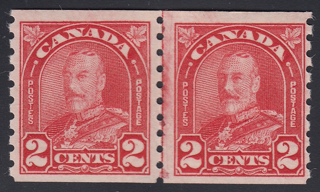 0181CA1805 - Canada #181iii Mint Line Pair