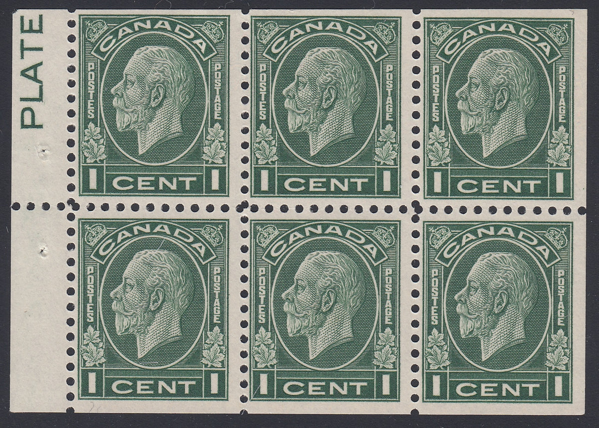 0195CA1805 - Canada #195bi - Mint Booklet Pane