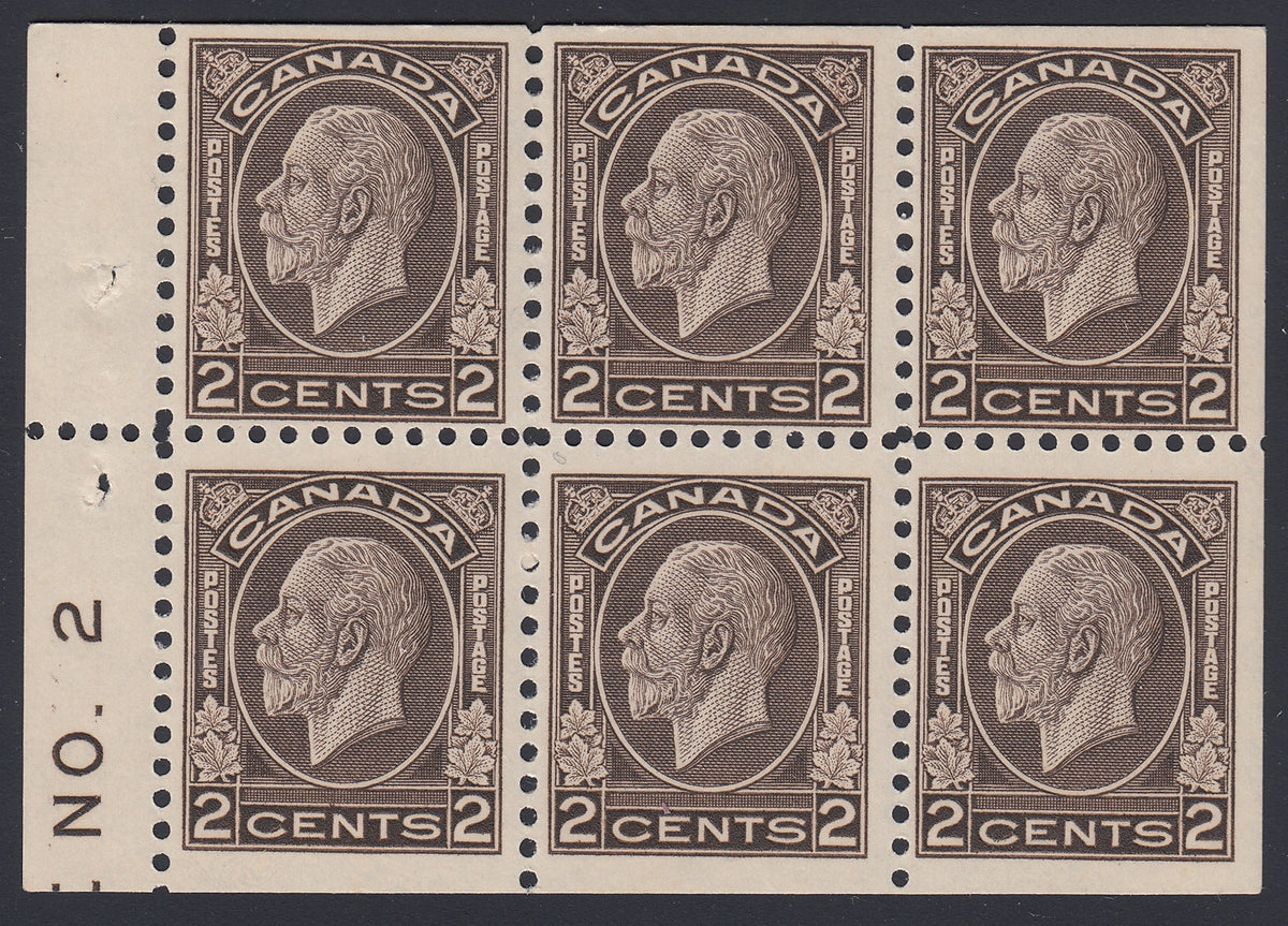 0196CA1805 - Canada #196biii - Mint Booklet Pane