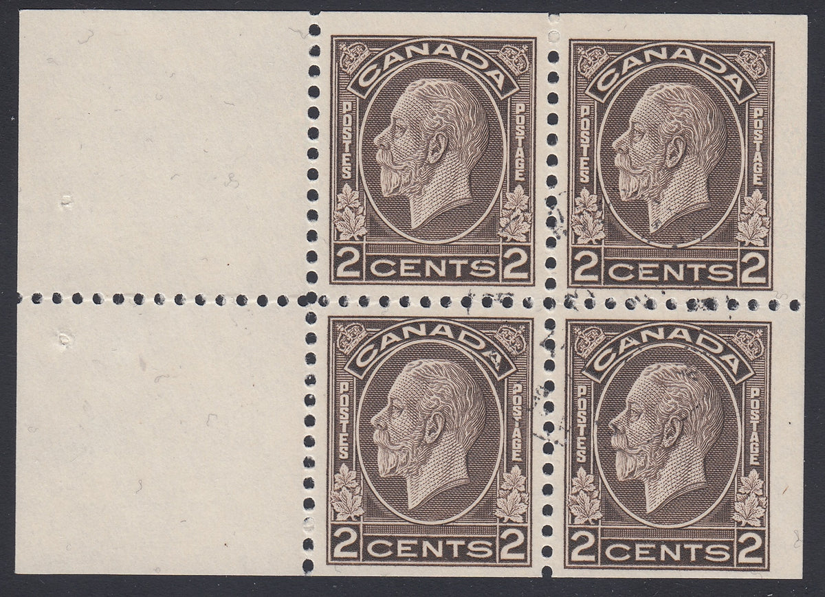 0196CA1804 - Canada #196a - Used Booklet Pane