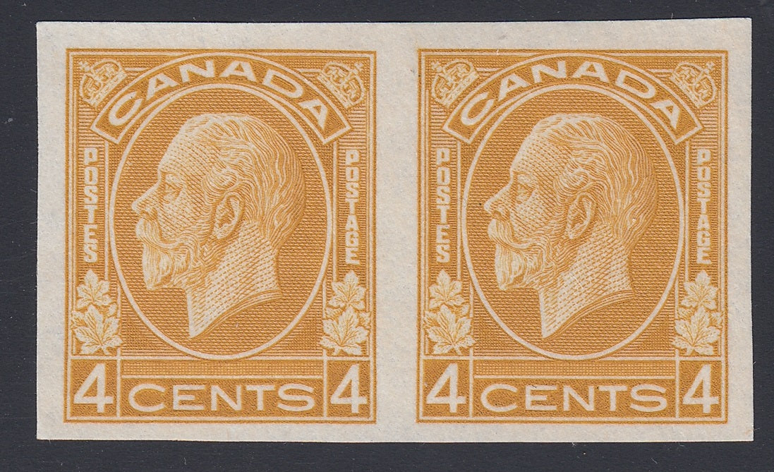 0198CA1805 - Canada #198a - Mint Imperf Pair