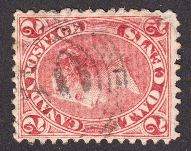 0020CA2204 - Canada #20 -  4-Ring Numeral Cancel &#39;50&#39;