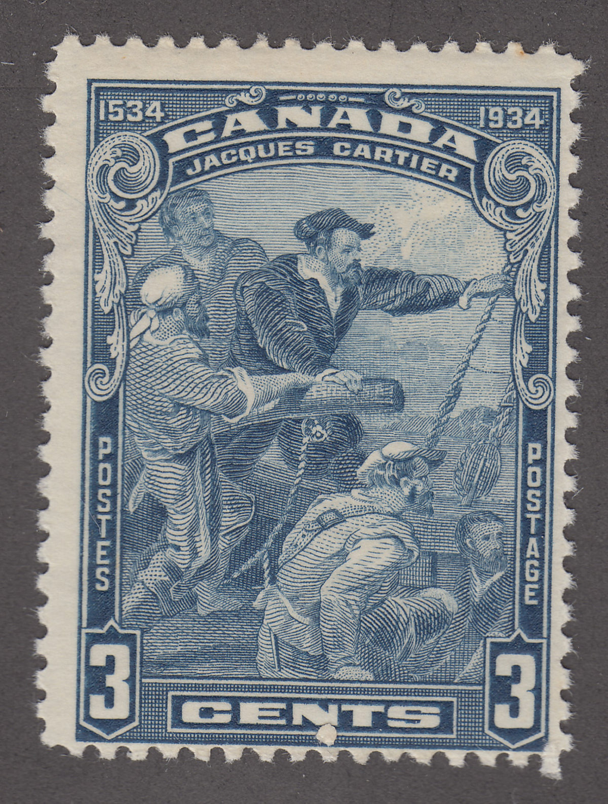 0208CA1808 - Canada #208ii Mint, &#39;Scarface&#39; Variety