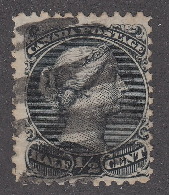 0021CA2103 - Canada #21, Fancy Cancel