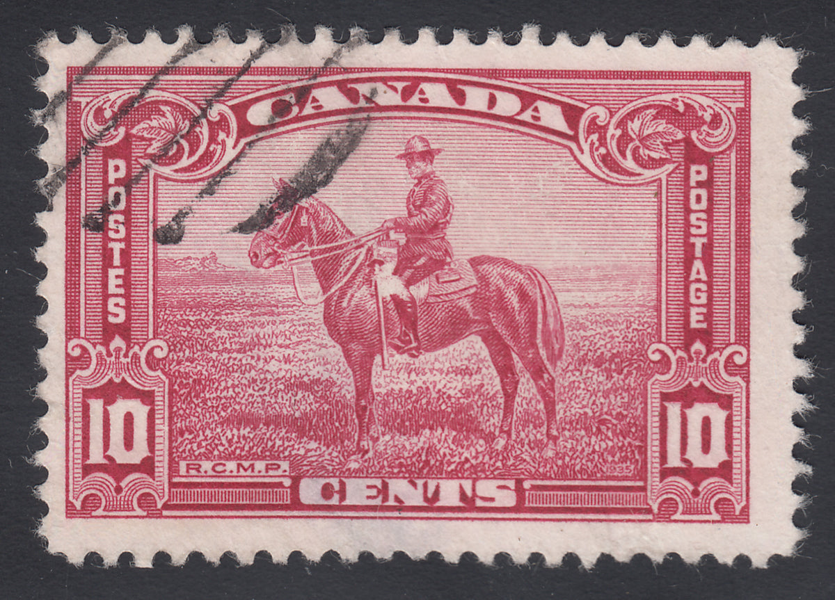 0223CA1710 - Canada #223ii - Used &#39;Broken Leg&#39; Variety