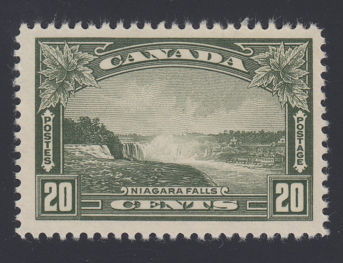 0225CA1808 - Canada #225iii - Mint, Strong Re-entry