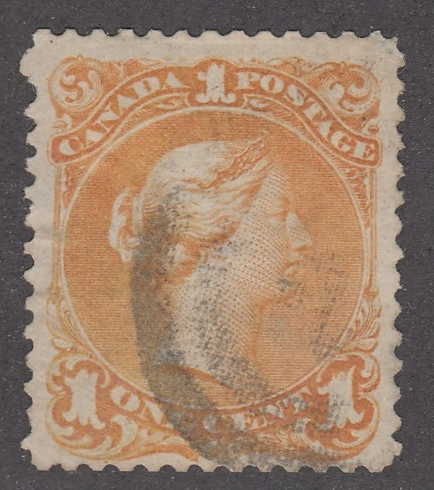 0023CA2103 - Canada #23, 2-Ring Numeral Cancel &#39;2&#39;