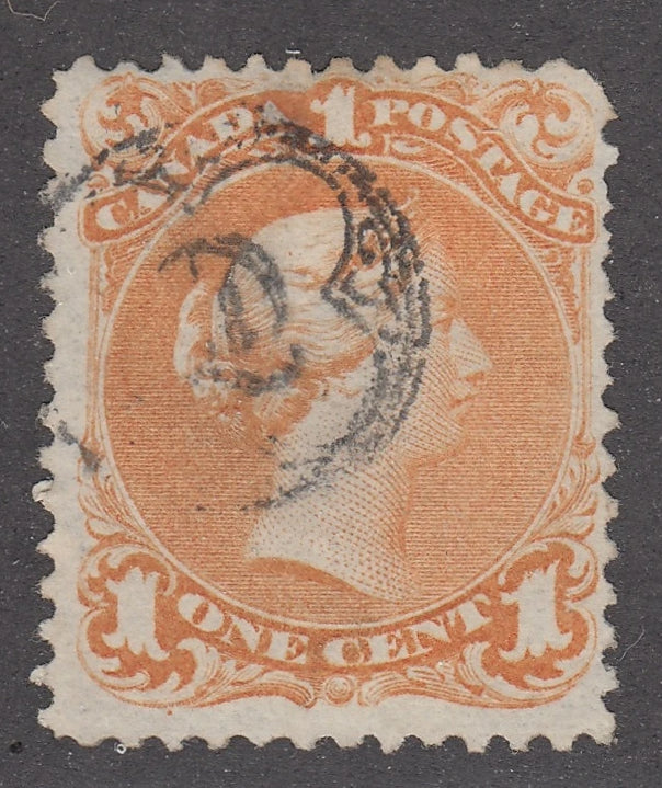 0023CA2103 - Canada #23, Fancy Cancel