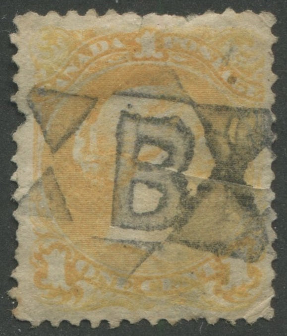 0023CA2304 - Canada #23, Fancy Cancel