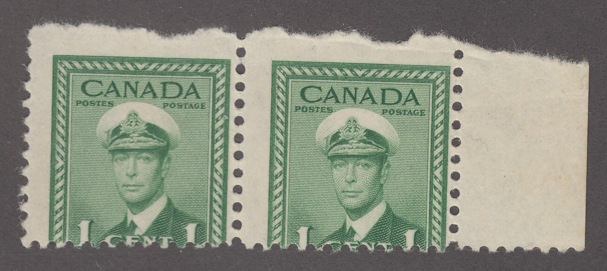 0249CA1802 - Canada #249 - Mint, Missperf Pair