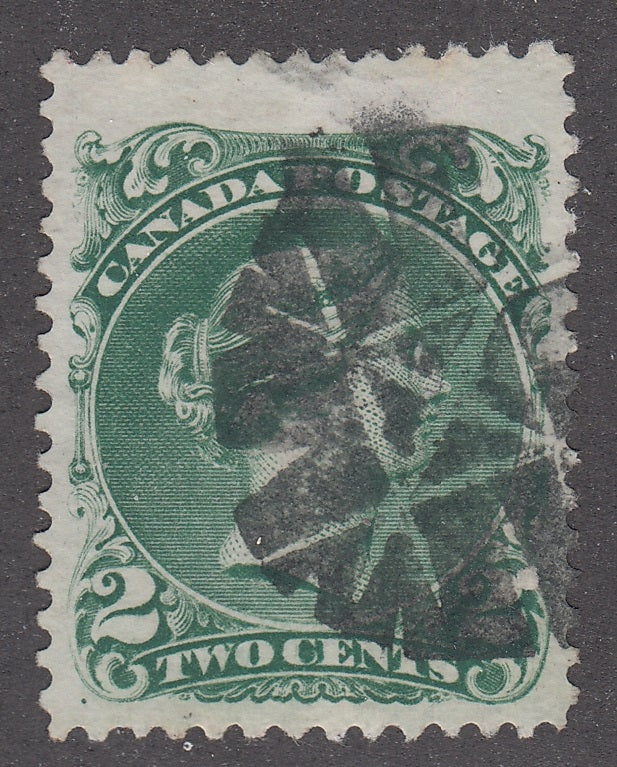 0024CA2103 - Canada #24, Fancy Cancel