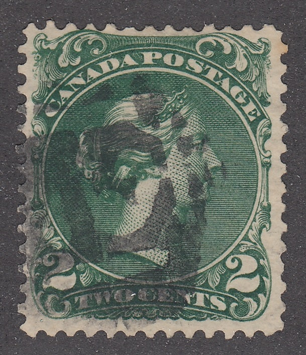 0024CA2103 - Canada #24i, Fancy Cancel