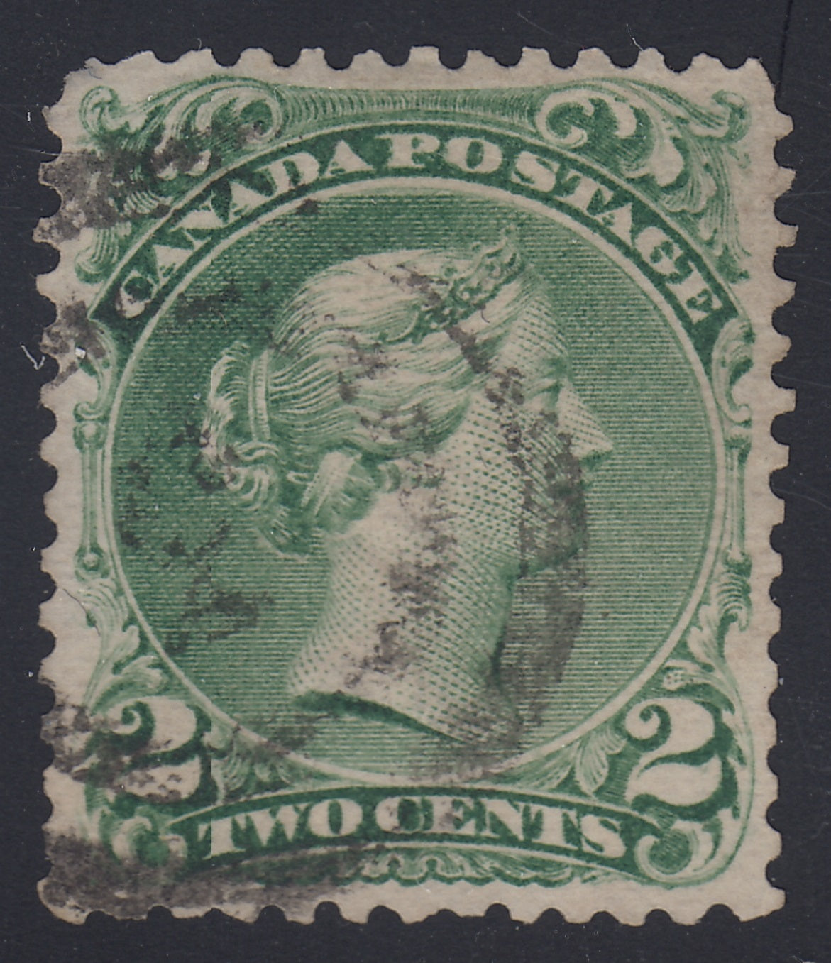 0024CA2103 - Canada #24v - Used, Major Re-Entry