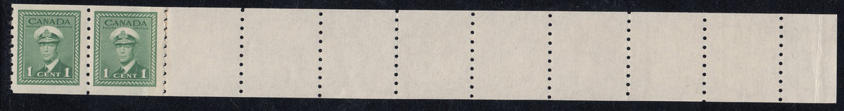 0263CA1802 - Canada #263, End Strip of 2