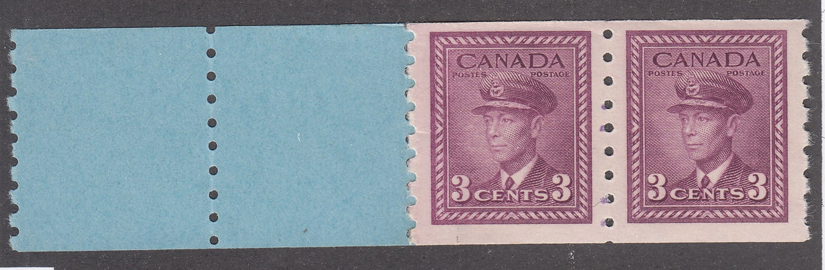 0266CA2103 - Canada #266 - Mint Coil Pair Starter