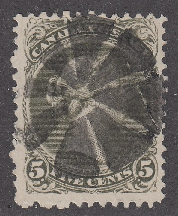 0026CA2103 - Canada #26, Fancy Cancel