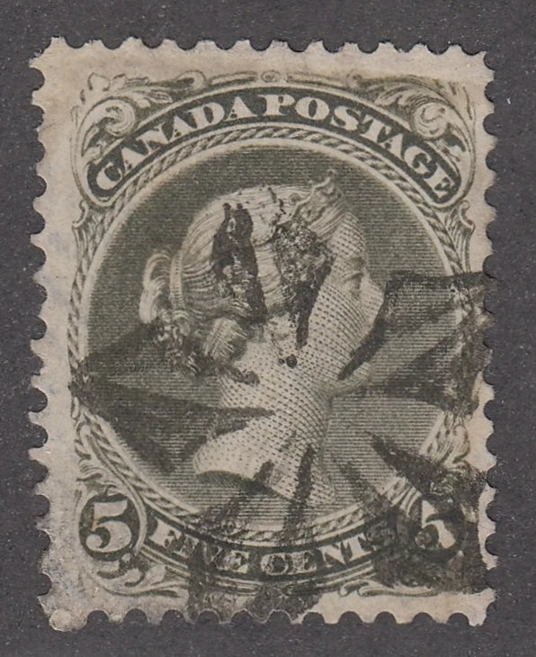 0026CA2103 - Canada #26, Fancy Cancel