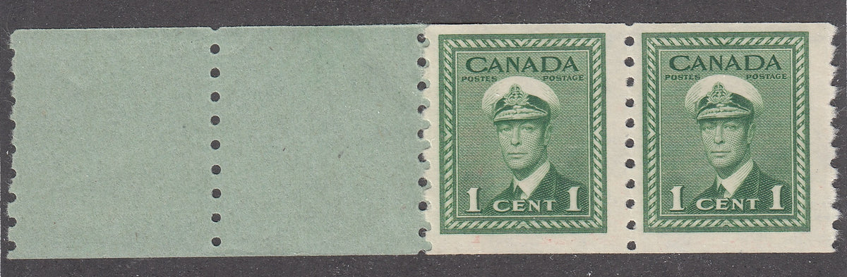 0278CA2103 - Canada #278 - Mint Coil Pair Starter