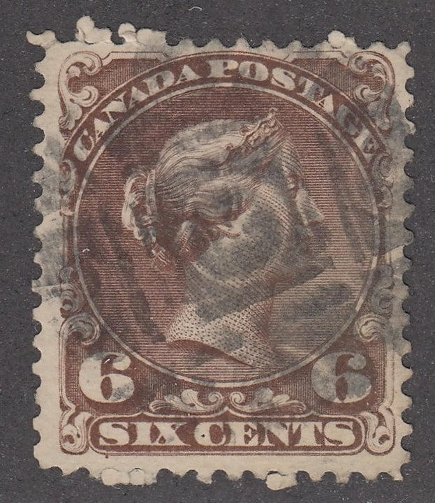 0027CA2103 - Canada #27, Fancy Cancel