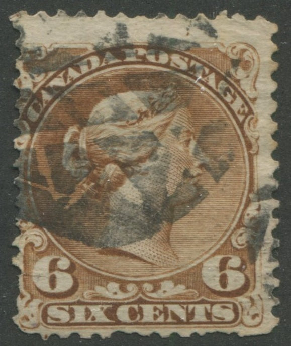 0027CA2304 - Canada #27, Fancy Cancel