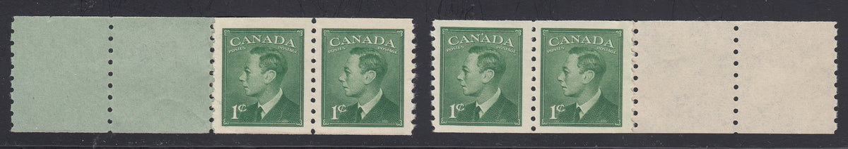 0297CA2103 - Canada #297 - Mint Coil Start + End Strips