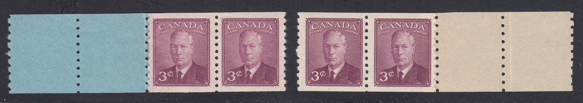 0299CA2103 - Canada #299 - Mint Coil Start + End Strips