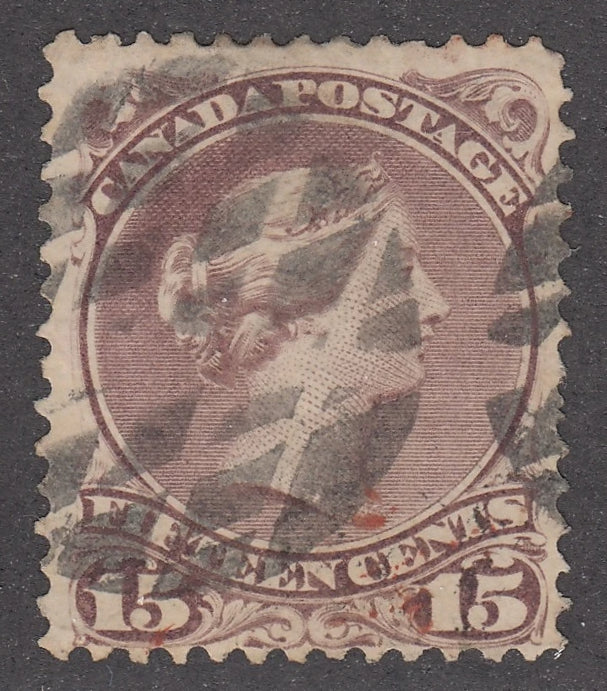 0029CA2103 - Canada #29, Fancy Cancel