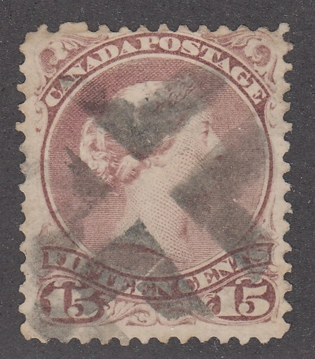 0029CA2103 - Canada #29, Fancy Cancel