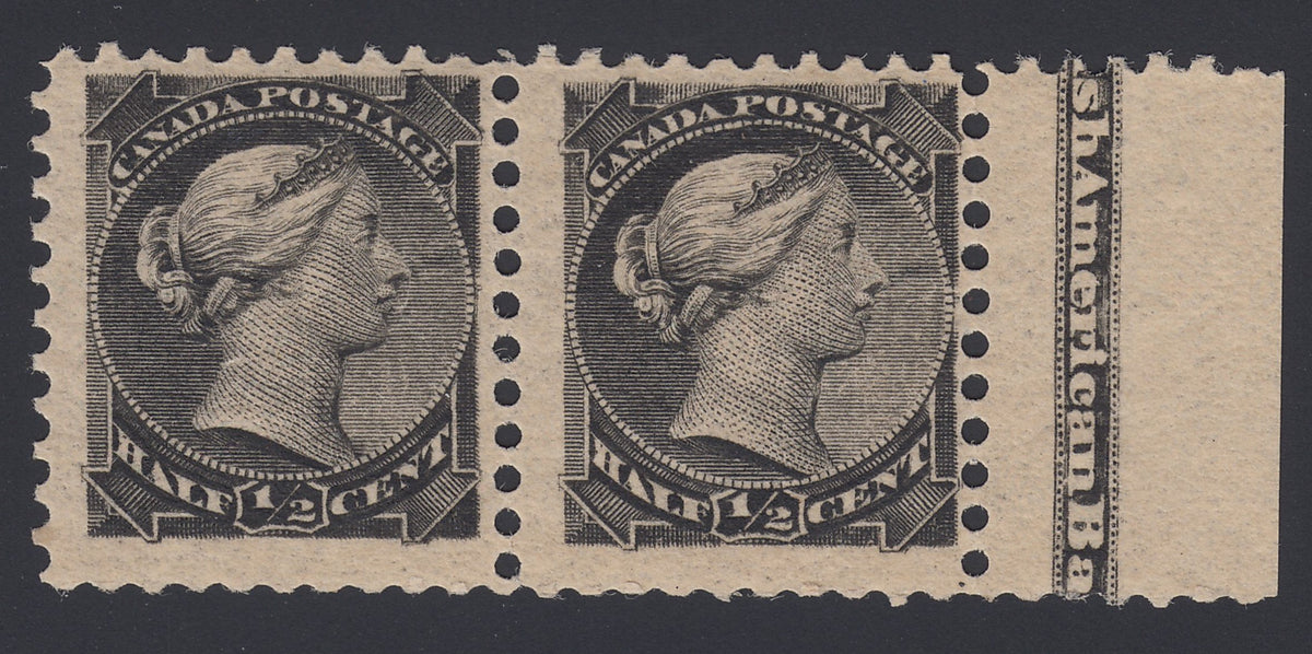 0034CA1808 - Canada #34iv, 34 - Mint, Major Re-Entry