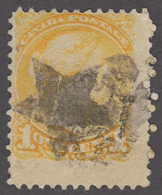 0035CA2103 - Canada #35, Fancy Cancel