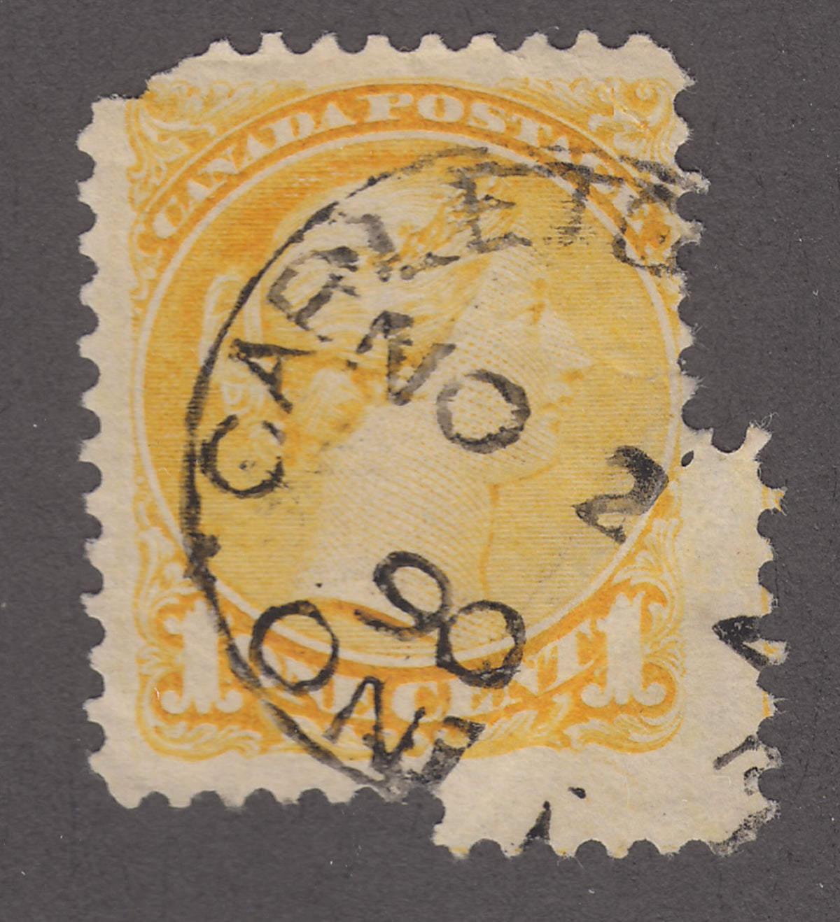 0035CA1707 - Canada #35 - Used, Miss-perf Variety