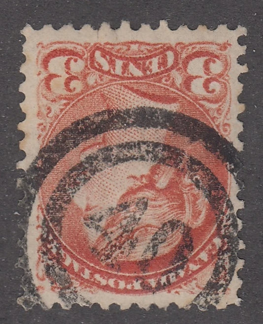 0037CA2103 - Canada #37, 2-Ring Numeral Cancel &#39;40&#39;