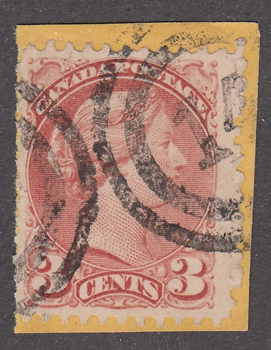 0037CA2104 - Canada #37, 2-Ring Numeral Cancel &#39;14&#39;