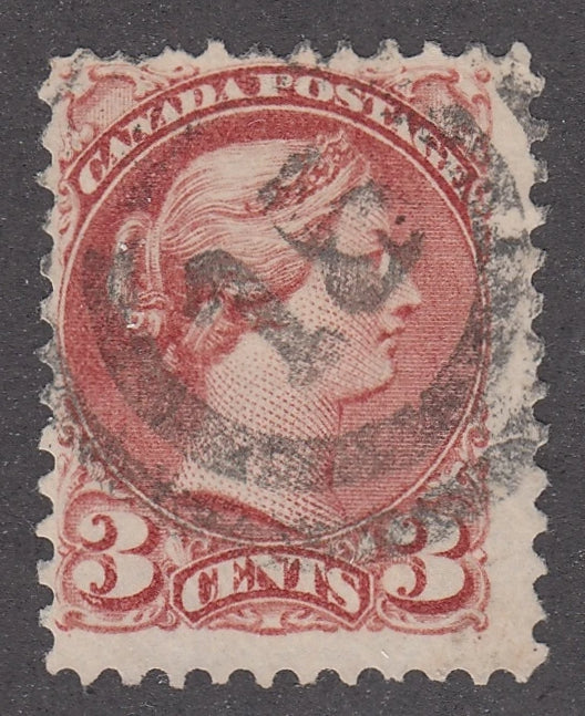 0037CA2104 - Canada #37, 2-Ring Numeral Cancel &#39;15&#39;