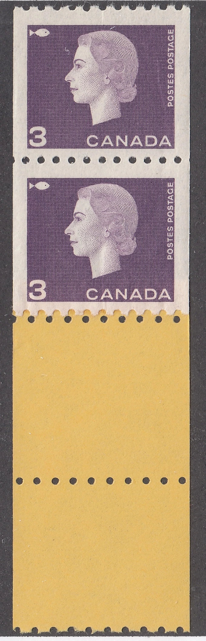 0407CA2103 - Canada #407 - Mint Coil Pair Starter