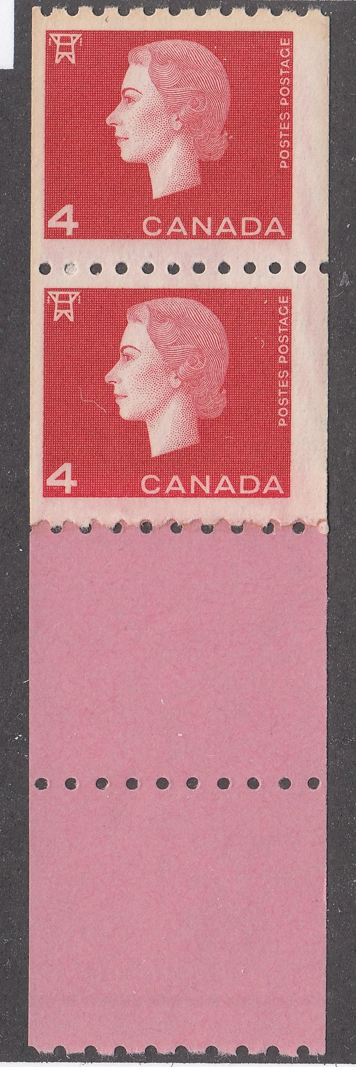 0408CA2103 - Canada #408 - Mint Coil Pair Starter