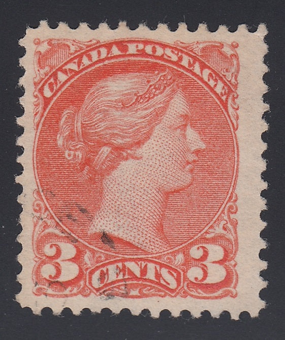 0041CA1710 - Canada #41 - Used Stitch Watermark