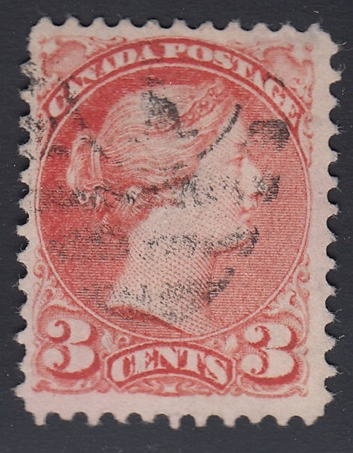 0041CA1710 - Canada #41a - Used Stitch Watermark