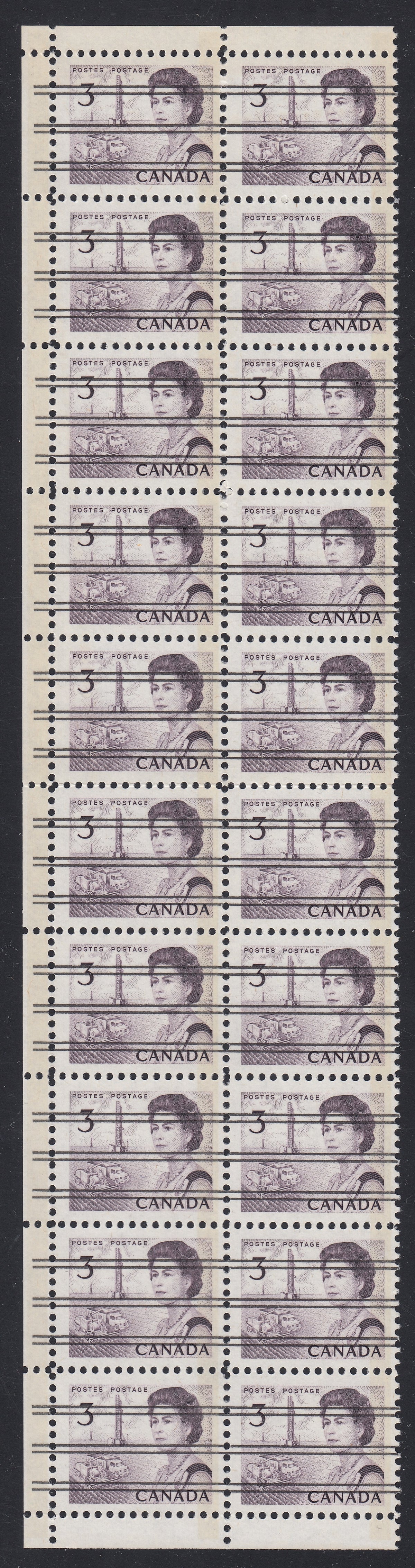 0456CA1802 - Canada #456pxx Mint Strip of 20
