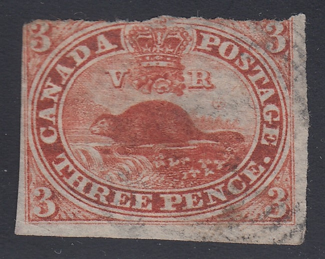 0004CA1708 - Canada #4d, x - Used Stitch Watermark