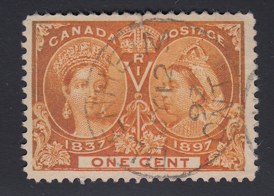 0051CA1802 - Canada #51 - Used Stitch Watermark