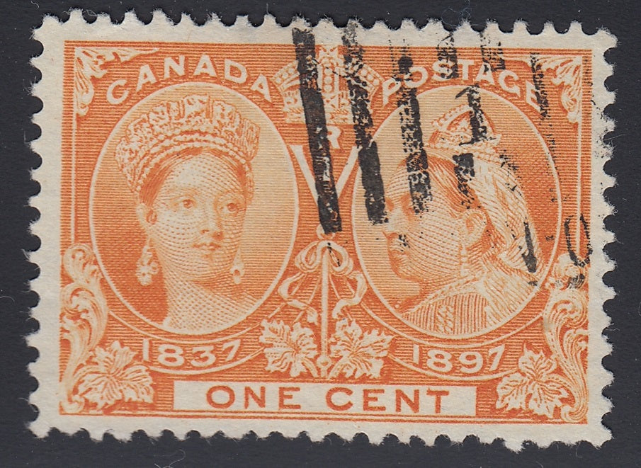 0051CA1802 - Canada #51 - Used Stitch Watermark