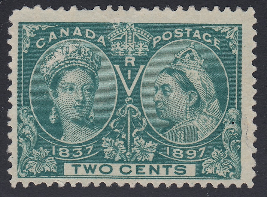 0052CA1802 - Canada #52 - Mint Stitch Watermark, Gratton Cert