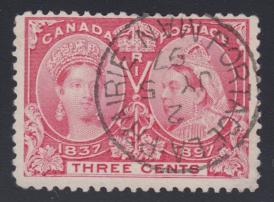 0053CA1802 - Canada #53 - Used Stitch Watermark, Gratton Cert