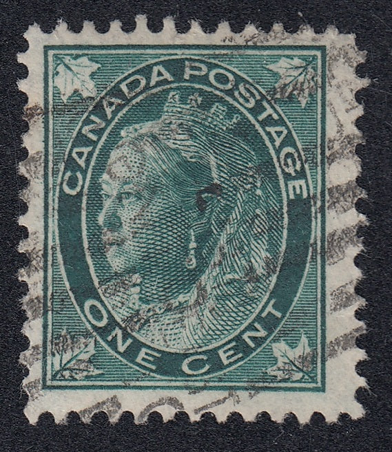 0067CA1802 - Canada #67 - Used Stitch Watermark